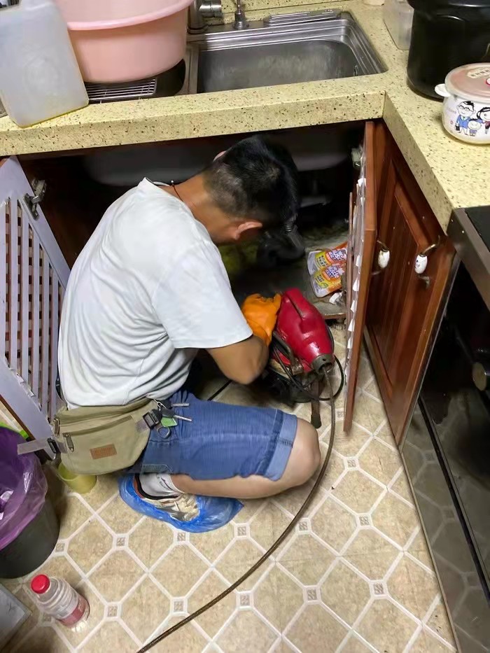 三家镇通下水道